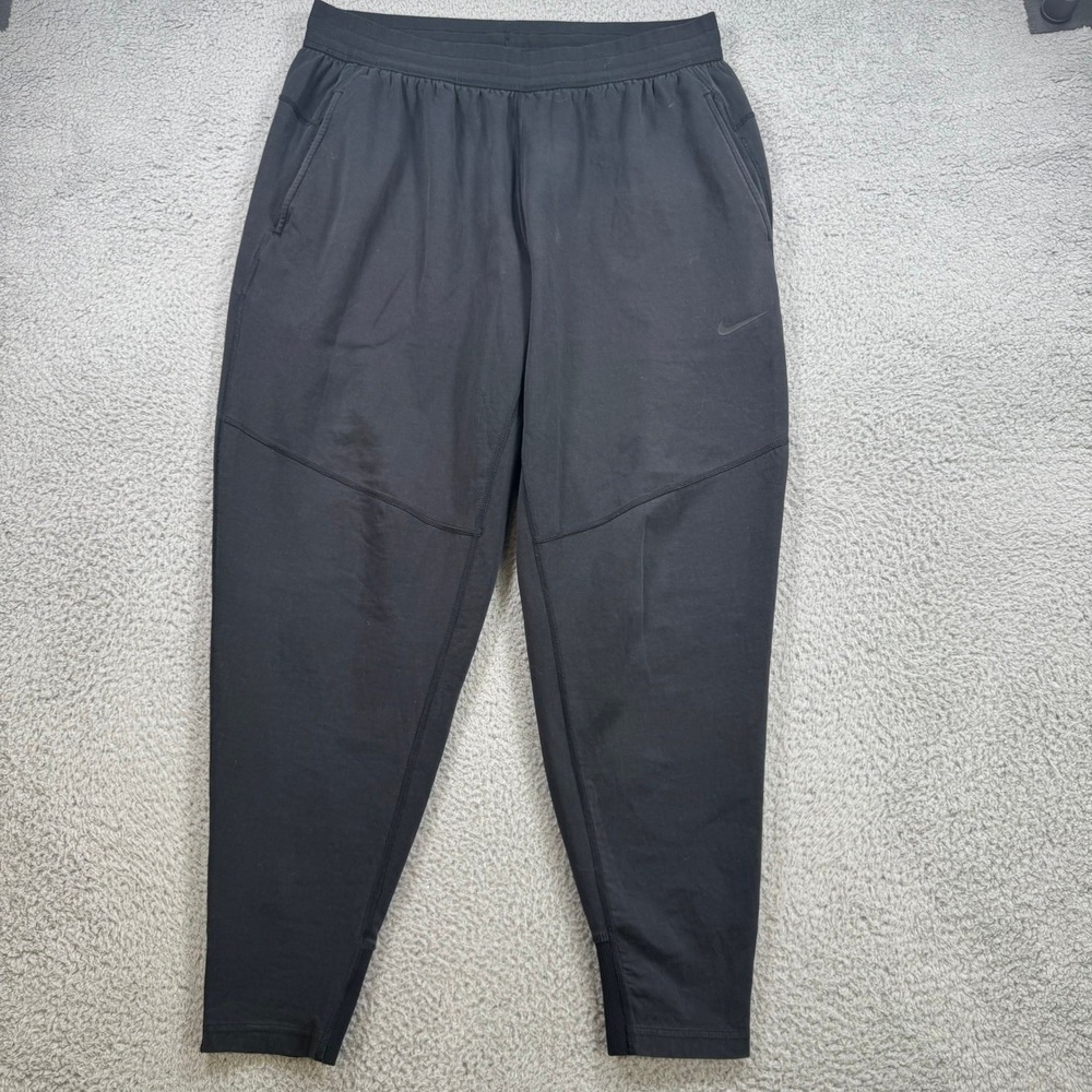 Nike Dri-FIT Mens XL Black Tapered Training Jogger Pants CU6775-010